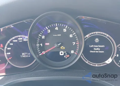 2023 Porsche Cayenne Coupe Platinum Edition z USA, uszkodzony, nr VIN WP1BA2AY3PDA27734